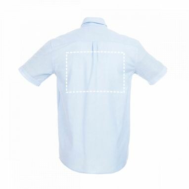 THC LONDON. Оксфордська сорочка для чоловіків блакитний  розмір L - 30157-124-L- Фото №6