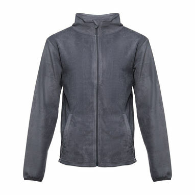 THC HELSINKI. Чоловіча флісова куртка з блискавкою сірий  розмір L - 30164-113-L- Фото №2