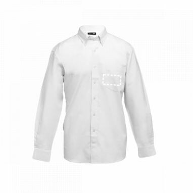 THC TOKYO WH. Оксфордська сорочка для чоловіків білий  розмір M - 30196-106-M- Фото №4