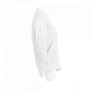THC TOKYO WOMEN WH. Оксфордська сорочка для жінок білий  розмір XXL - 30197-106-XXL- Фото №9