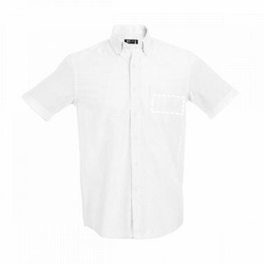 THC LONDON WH. Оксфордська сорочка для чоловіків білий  розмір S - 30200-106-S- Фото №3