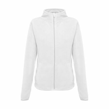THC HELSINKI WOMEN WH. Жіноча флісова куртка з блискавкою білий  розмір XL - 30205-106-XL- Фото №2