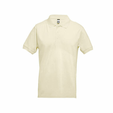 ADAM. Чоловіче поло пастельно-жовтий  розмір S - 30131-158-S- Фото №2