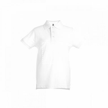 ADAM KIDS. Дитяча футболка-поло унісекс білий  розмір 10 - 30172-106-10- Фото №3