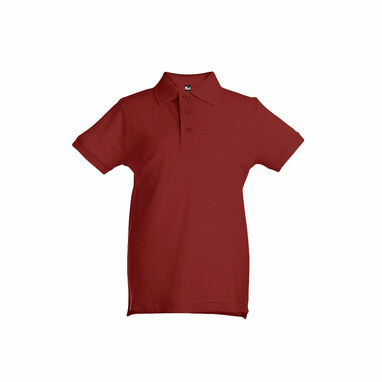 ADAM KIDS. Дитяча футболка-поло унісекс бордовий  розмір 6 - 30173-115-6- Фото №1