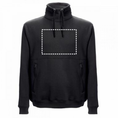 VILNIUS. Толстовка унісекс з капюшоном темно-синій  розмір XL - 30253-134-XL- Фото №3