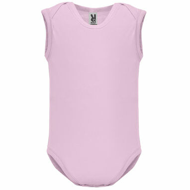 SWEET Боди гладкой вязки для младенца светло-розовый  размер 12 MESES - BD72013648- Фото №1