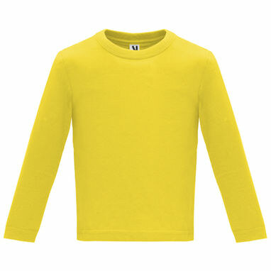 BABY L/S Футболка для малыша с длинным рукавом желтый  размер 2 YEARS - CA72033803- Фото №1