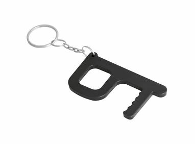 HANDY SAFE. Багатофункціональний брелок антибактеріальним чорний - 95048-103- Фото №1