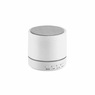 Бездротова колонка з мікрофоном білий - 97253-106- Фото №1