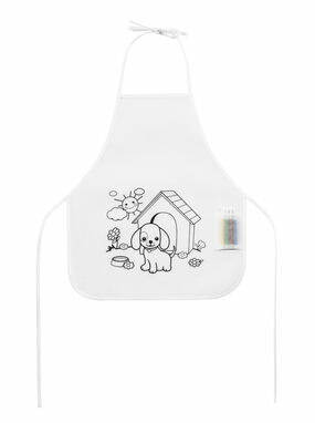 NILO. Фартух-розмальовка для дітей білий - 99834-106- Фото №2