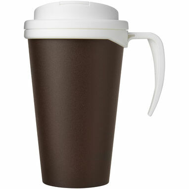 Кружка Americano Grande коричневий, білий - 21042115- Фото №3