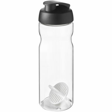 Бутылка-шейкер H2O Active Base сплошной черный, прозрачный - 21070690- Фото №1 Бутылка-шейкер H2O Active Base сплошной черный, прозрачный - 21070690- Фото №1