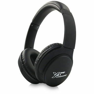 Навушники бездротові SCX.design E20 суцільний чорний, білий - 1PX00600- Фото №1
