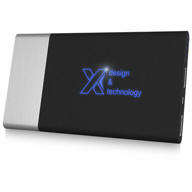 Зарядний пристрій портативний SCX.design P20 сріблястий, синій - 1PX01901- Фото №1