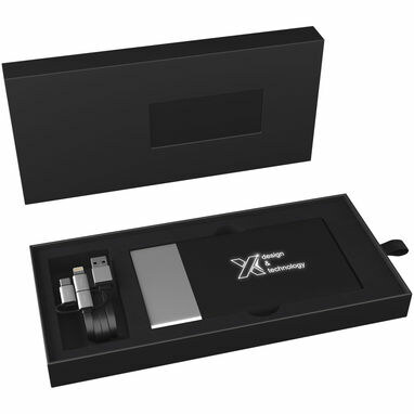 Зарядний пристрій портативний SCX.design P20 сріблястий, білий - 1PX01918- Фото №2