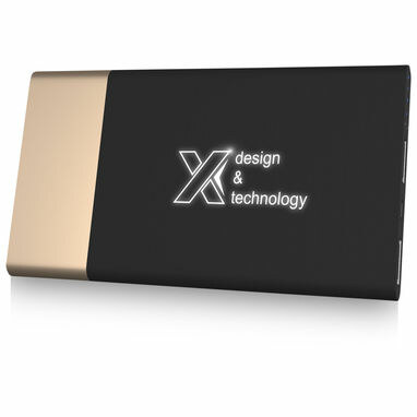 Зарядное устройство портативное SCX.design P20 золотистый, белый - 1PX01967- Фото №1