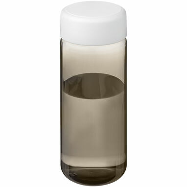 Бутылка спортивная H2O Active Base Tritan темно-серый, белый - 21044700- Фото №1