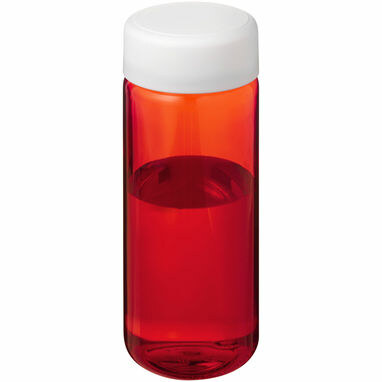Бутылка спортивная H2O Active Base Tritan красный, белый - 21044702- Фото №1