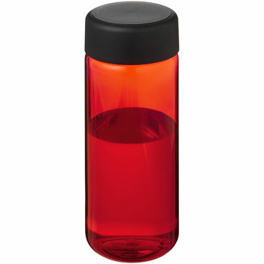 Пляшка спортивна H2O Active Base Tritan червоний суцільний чорний - 21044703- Фото №1
