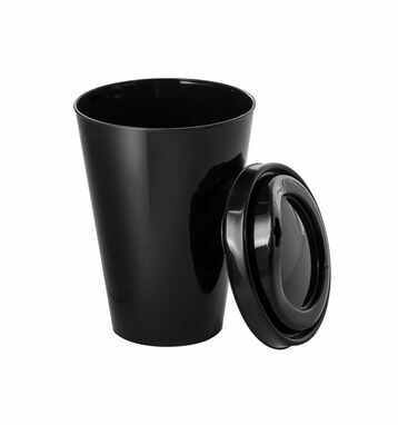FRAPPE. Чашка багаторазового використання чорний - 94784-103- Фото №1