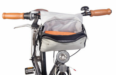 Сумка для велосипеда BIKE EASY сірий, чорний - 56-0230505- Фото №4