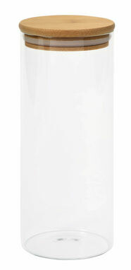Стеклянная емкость для хранения продуктов ECO STORAGE, вместимость: ок. 850 ml коричневый, прозрачный - 56-0306037- Фото №1