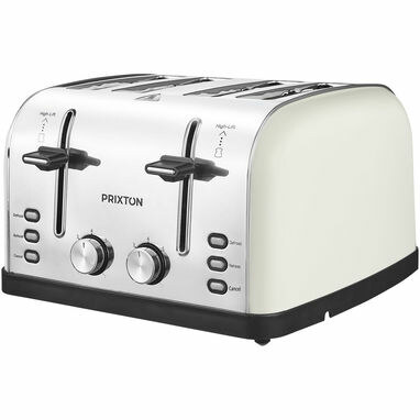 Тостер Prixton Bianca білий - 1PA14701- Фото №1 Тостер Prixton Bianca білий - 1PA14701- Фото №1