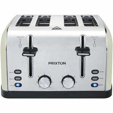 Тостер Prixton Bianca білий - 1PA14701- Фото №3 Тостер Prixton Bianca білий - 1PA14701- Фото №3