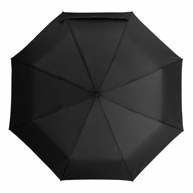 Автоматический ветрозащитный карманный зонт CALYPSO черный - 56-0101271- Фото №1
