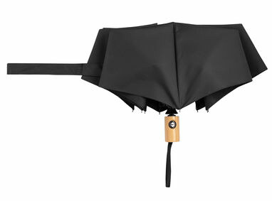 Автоматический ветрозащитный карманный зонт CALYPSO черный - 56-0101271- Фото №3