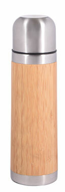 Термокружка BAMBOO SPACE коричневий, срібний - 56-0304575- Фото №2