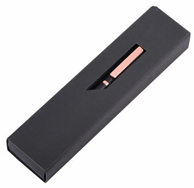 Металлическая шариковая ручка COPPER PEN черный, медь - 58-8110002- Фото №1
