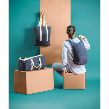 DENIM CASUAL. Джинсова сумка синій - 92093-104- Фото №5