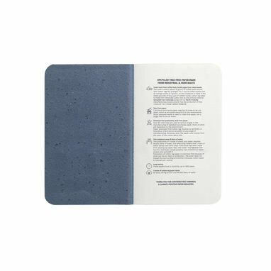COFFEEPAD SOFT Блокнот A6 синий - 93292-104- Фото №2 COFFEEPAD SOFT Блокнот A6 синий - 93292-104- Фото №2