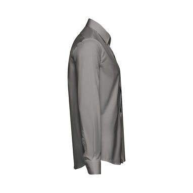 THC PARIS. Чоловіча сорочка popeline сірий  розмір XXL - 30151-113-XXL- Фото №3