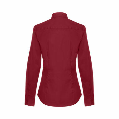 THC PARIS WOMEN Женская рубашка popeline бордовый  размер XXL - 30152-115-XXL- Фото №2