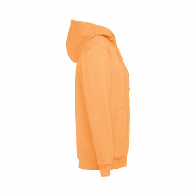 THC AMSTERDAM Мужская толстовка с молнией и капюшоном коралловый  размер XL - 30161-178-XL- Фото №3