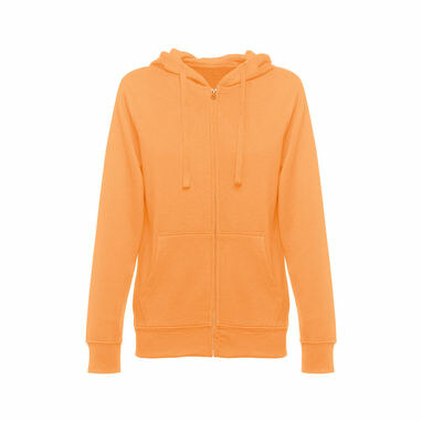 THC AMSTERDAM WOMEN Женская толстовка с молнией и капюшоном коралловый  размер XXL - 30162-178-XXL- Фото №1