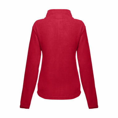 THC HELSINKI WOMEN. Жіноча флісова куртка з блискавкою червоний  розмір XL - 30165-105-XL- Фото №2