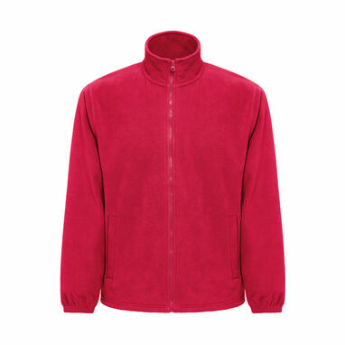 THC GAMA. Чоловіча флісовакуртка зі змійкою червоний  розмір XL - 30258-105-XL- Фото №1