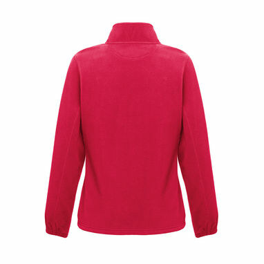 THC GAMA WOMEN Женская флисоваякуртка на молнии красный  размер L - 30259-105-L- Фото №2