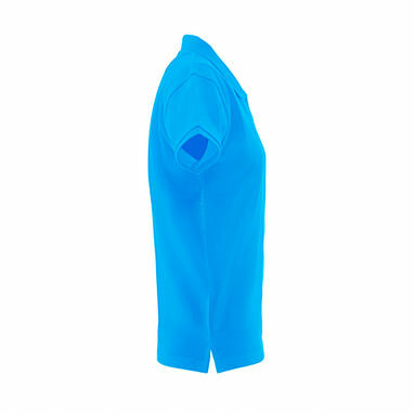 THC MONACO WOMEN. Жіноче поло аква-блакитний  розмір XL - 30262-154-XL- Фото №3