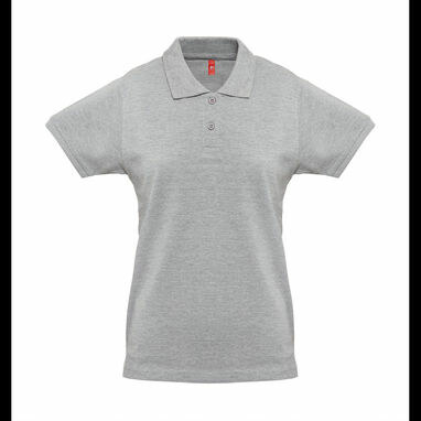 THC MONACO WOMEN. Жіноча сорочка-поло матовий світло-сірий  розмір XXL - 30262-183-XXL- Фото №1