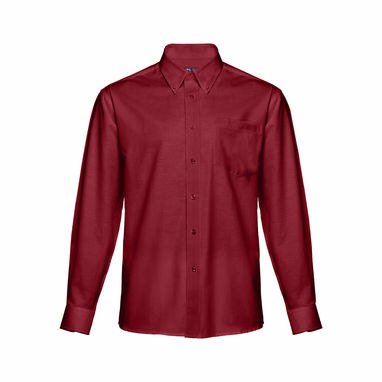 THC TOKYO Мужская рубашка oxford бордовый  размер S - 30153-115-S- Фото №1