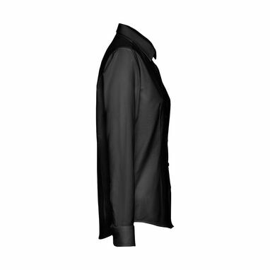 THC TOKYO WOMEN Женская рубашка oxford черный  размер XL - 30154-103-XL- Фото №3