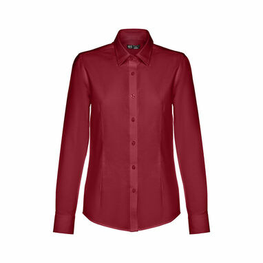 THC TOKYO WOMEN. Оксфордська сорочка для жінок бордовий  розмір XXL - 30154-115-XXL- Фото №1