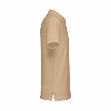 THC MONACO. Чоловіче поло світло-коричневий  розмір M - 30188-111-M- Фото №3