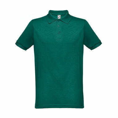 THC BERLIN 3XL Мужское поло темно-зеленый  размер 3XL - 30268-129-3XL- Фото №1