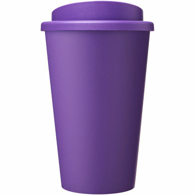 Термокружка из переработанного пластика Americano Eco емкостью 350 мл пурпурный - 21042237- Фото №2